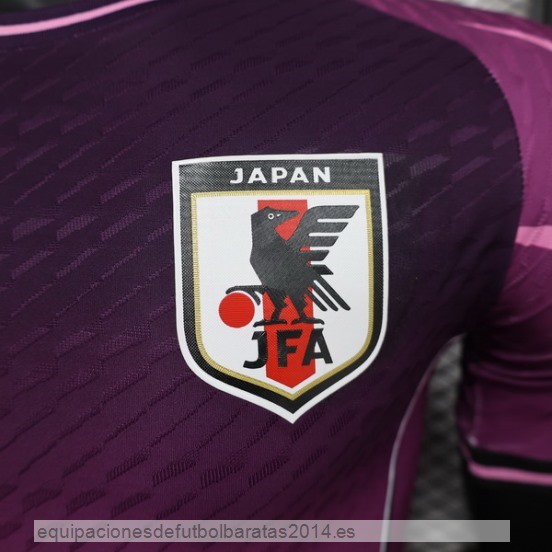 Nuevo Tailandia Especial Jugadores Camiseta Japon 2024 Purpura Rosa Baratas